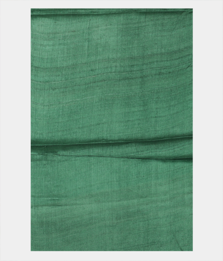Green Tussar Printed Saree T2393753
