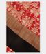 Red Tussar Printed Saree T440711