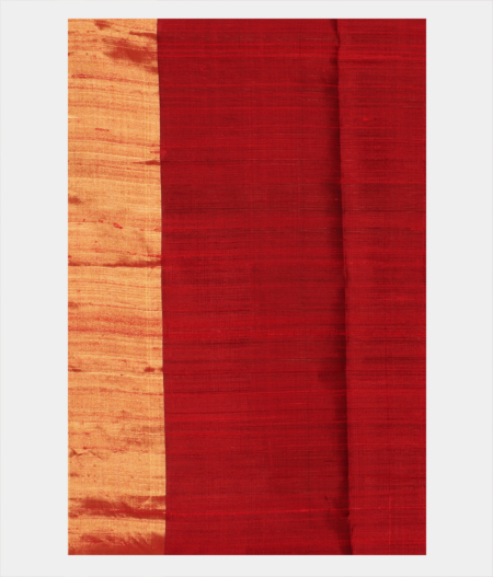 Brown Woven Raw Silk Saree T2402563