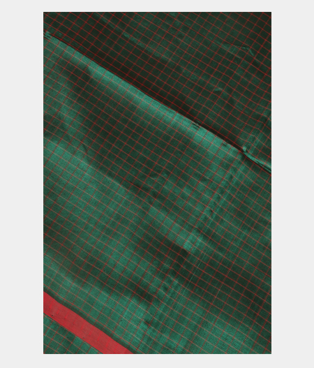 Green Silk Cotton Saree T238306-image