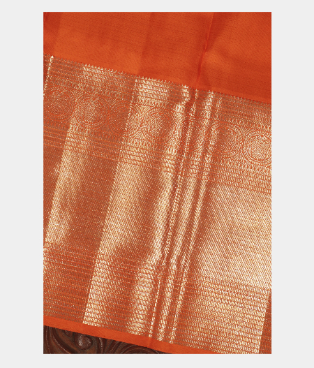 Yellow Handwoven Kanjivaram Silk Pavadai  T2532882