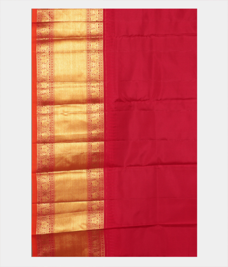 Black Handwoven Kanjivaram Silk Saree T2500513