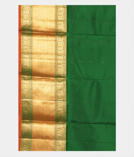 Red Handwoven Kanjivaram Silk Saree T1853193