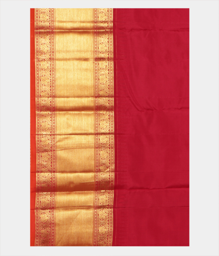 Blue Handwoven Kanjivaram Silk Saree T2500503