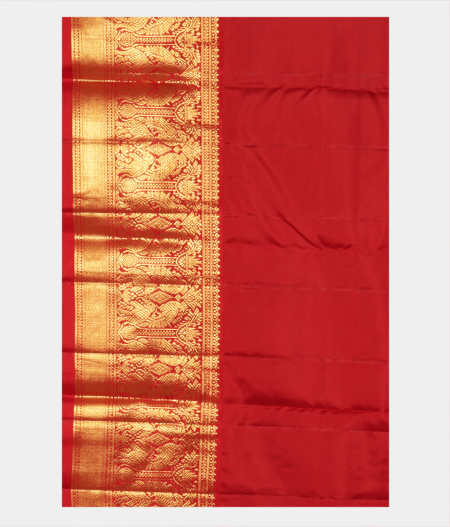 Green Handwoven Kanjivaram Silk Saree T2500443