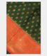 Bottle Green Banaras Tussar Saree T2503791
