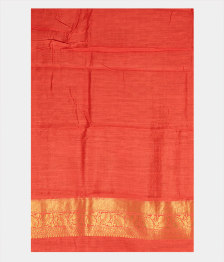 Bottle Green Banaras Tussar Saree T2503793