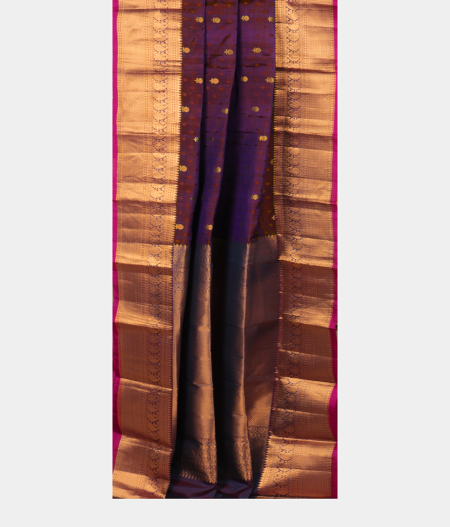 Purple Soft Silk Saree T2534522