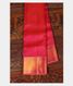 Pinkish Orange Soft Silk Saree T2413731