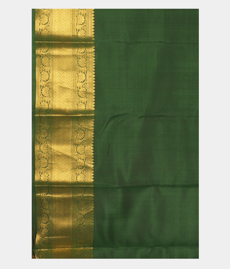 Bottle Green Soft Silk Saree T2205493