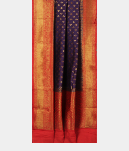 Violet Banaras Tussar Saree T2369412