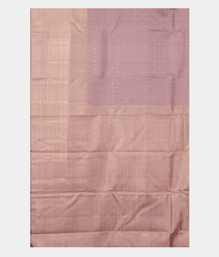 Lavender Handwoven Kanjivaram Silk Saree T2538824