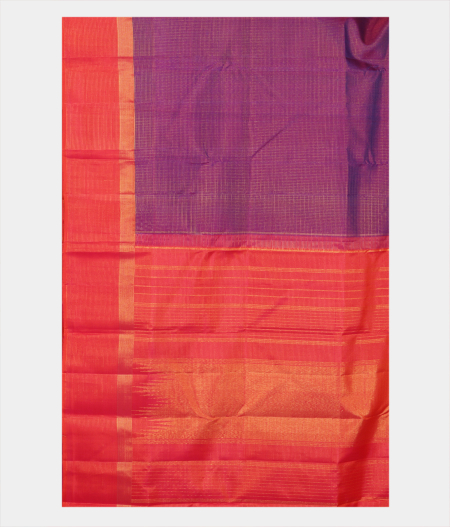 Purple Handwoven Kanjivaram Silk Saree T2539004