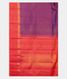 Purple Handwoven Kanjivaram Silk Saree T2539004