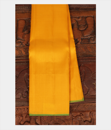 Yellow Handwoven Kanjivaram Silk Saree T253907-image
