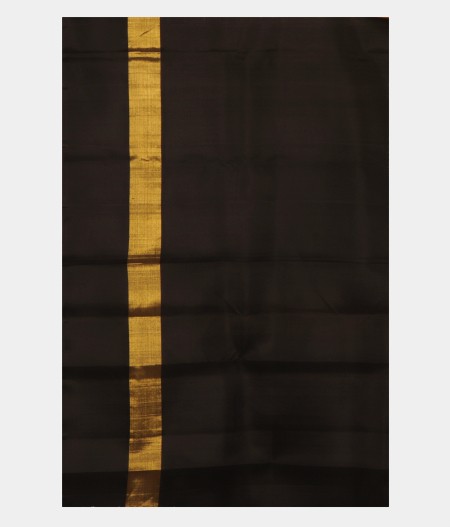 Yellowish Green Handwoven Kanjivaram Silk Saree T2439943