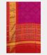 Purple Pink Bandhani Patola Silk Saree T2546694