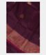 Purple Banaras Organza Saree T2364221