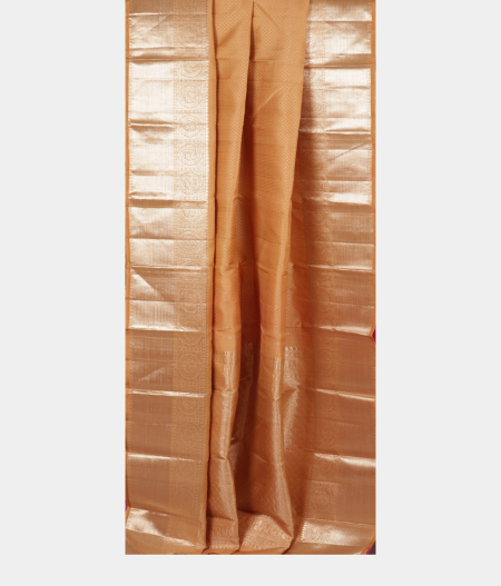 Beige Handwoven Kanjivaram Silk Saree T2445682