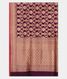 Purple Banaras Silk Saree T2547394