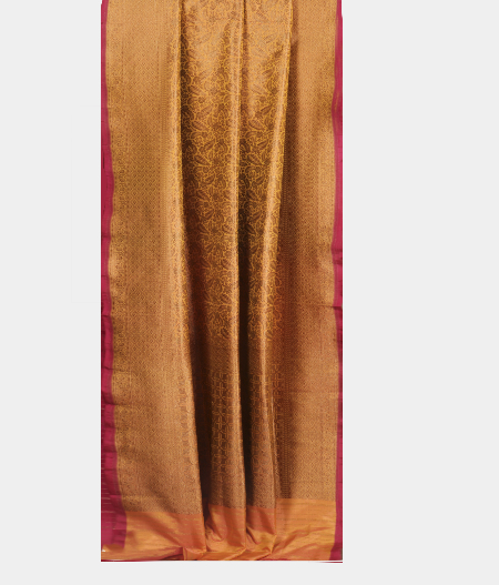 Yellowish Pink  Banaras Silk Saree T2541842