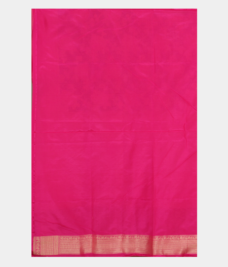 Pink Banaras Silk Saree T2547503