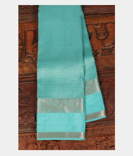 Blue Soft Silk Saree T243600-image