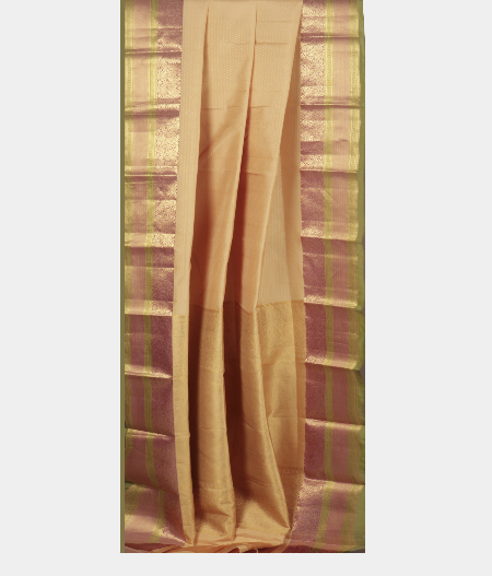 Beige Soft Silk Saree T2414802