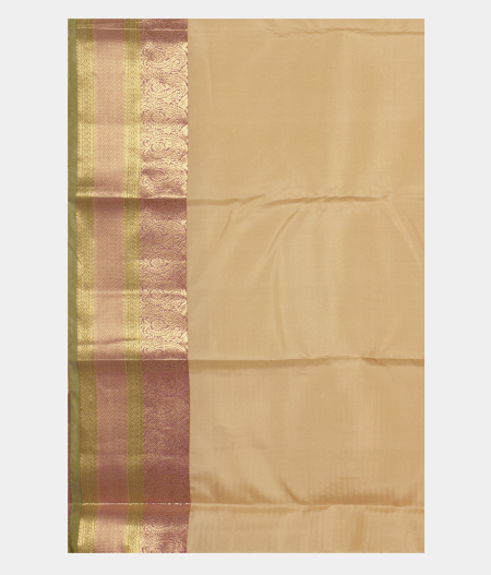 Beige Soft Silk Saree T2414803
