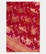 Reddish Purple Banaras Silk Saree T2547531