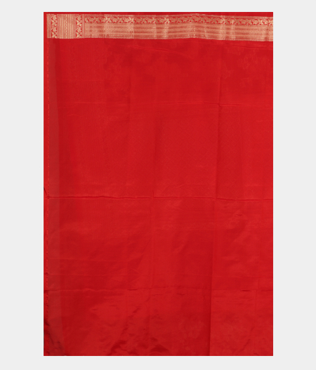 Reddish Purple Banaras Silk Saree T2547533
