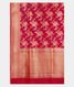 Reddish Purple Banaras Silk Saree T2547534
