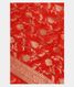 Red Banaras Silk Saree T2547441