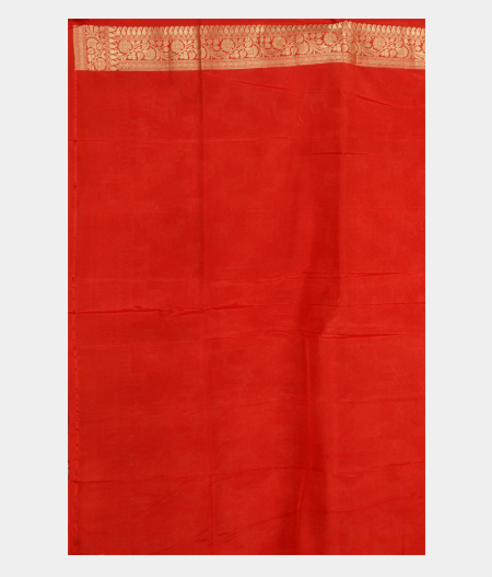 Red Banaras Silk Saree T2547443