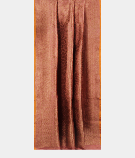 Onion Pink Banaras Silk Saree T2541922