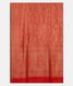 Red Banaras Silk Saree T2541094