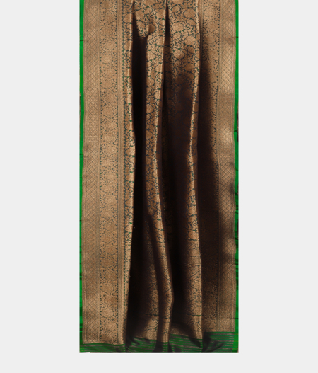 Green Banaras Silk Saree T2541902