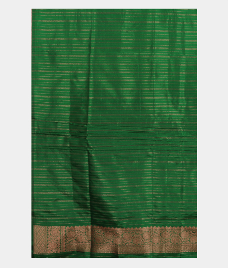 Green Banaras Silk Saree T2541903