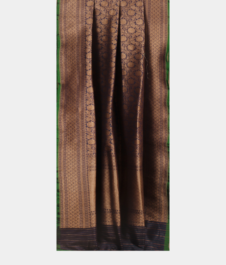 Blue Banaras Silk Saree T2364392