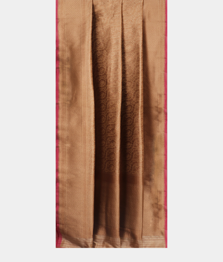 Light Grey Banaras Silk Saree T2541952