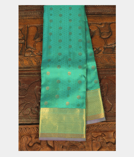 Green Soft Silk Saree T137521-image