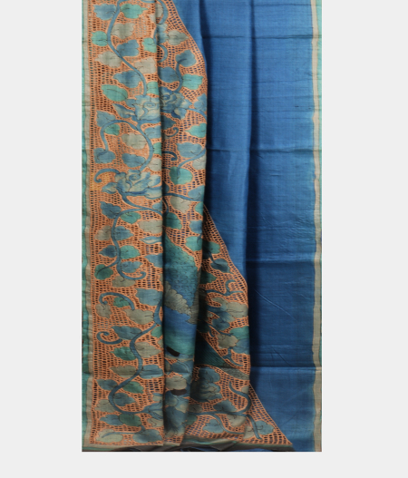 blue-tussar-cut-work-saree-t232206-t232206-b
