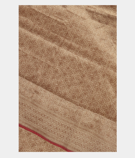 White Banaras Silk Saree T254111-image