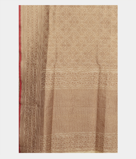White  Banaras Silk Saree T2541114