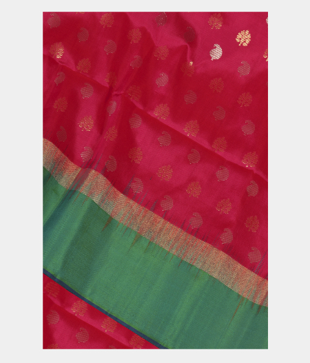 Magenta Soft Silk Saree T243462-image