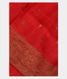 Red Tussar Saree T2490061