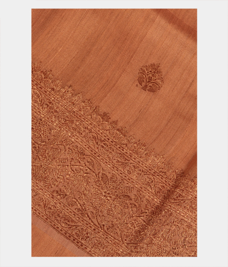 Beige Tussar Saree T248991-image