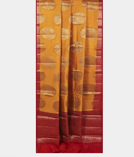 Yellow Chaniya Silk Saree T2564632