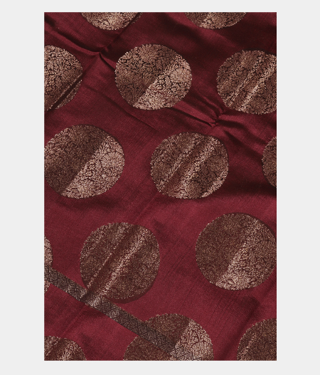 Maroon Chaniya Silk Saree T256462-image
