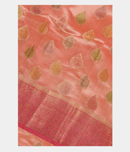 Light Pink Chaniya Silk Saree T251478-image